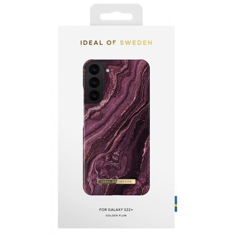 IDEAL OF SWEDEN dėklas Samsung Galaxy S22+ Golden Plum