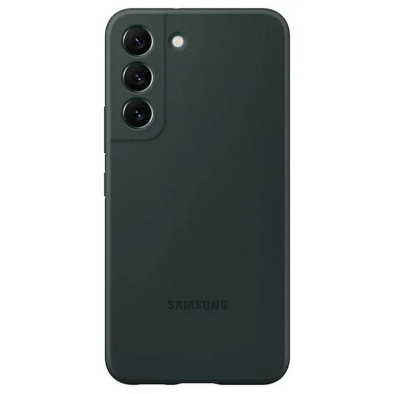 AMSUNG Galaxy S22 silikonimnis žalias dėklas