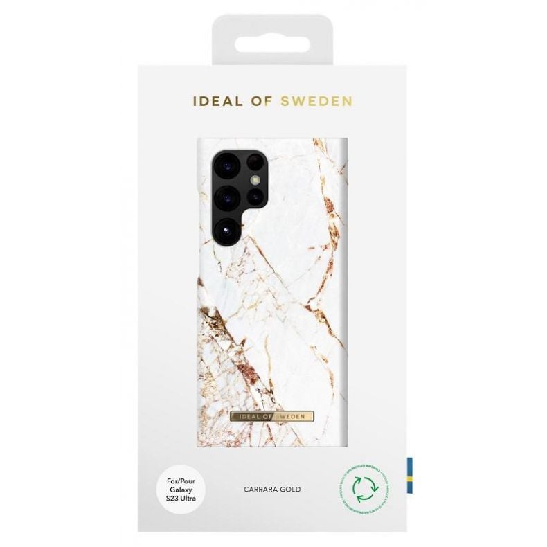 IDEAL OF SWEDEN dėklas Galaxy Galaxy S23 Ultra Carrara Gold