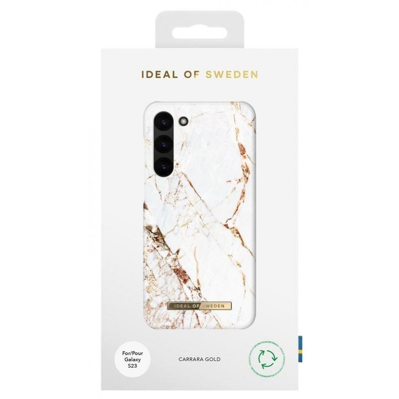 IDEAL OF SWEDEN dėklas Galaxy Galaxy S23 Carrara Gold