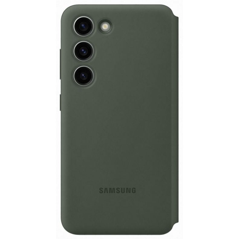 Samsung S23 Smart View dėklas, žalias