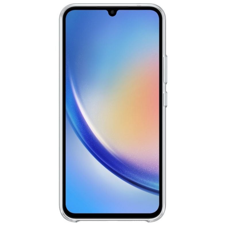 SAMSUNG Galaxy A34 skaidrus dėklas