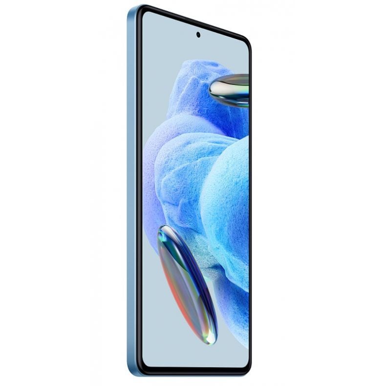 Xiaomi Note 12 Pro melynos spalvos ekranas 45 kampu kairė puse