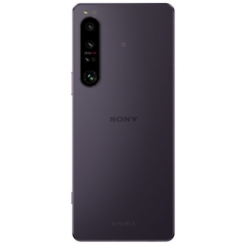 Sony 1 IV nugarele violetines spalvos