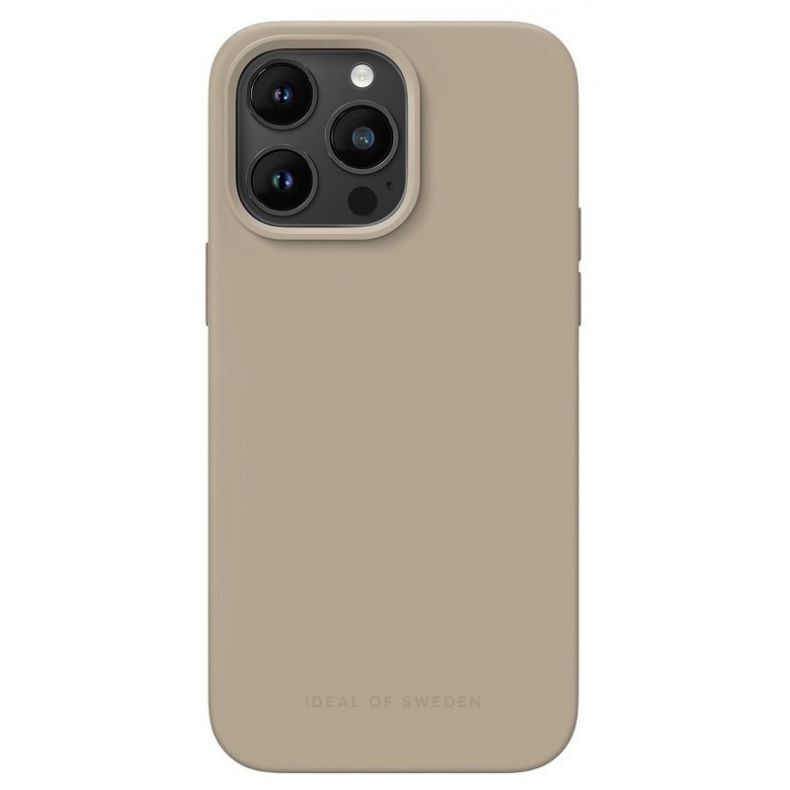 iDeal of Sweden silikoninis dėklas iPhone 14 Pro, Beige