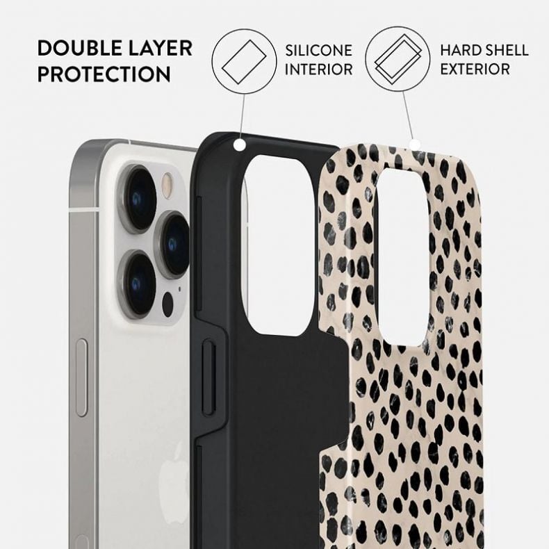 BURGA Tough dėklas iPhone 14 Pro Max Almond Latte