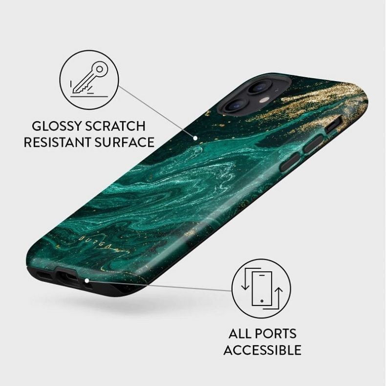 BURGA Tough dėklas iPhone 12 | 12 Pro Emerald Pool