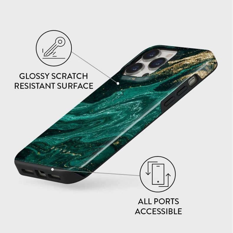 BURGA Tough dėklas iPhone 14 Pro Emerald Pool