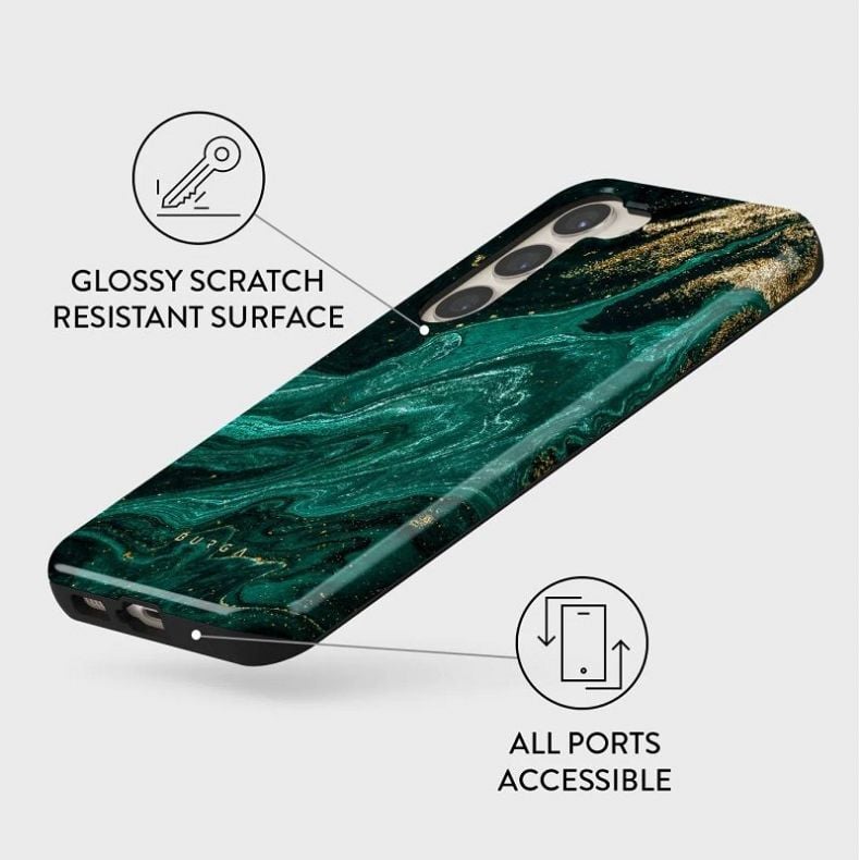 BURGA Tough dėklas Samsung Galaxy S23 Emerald Pool