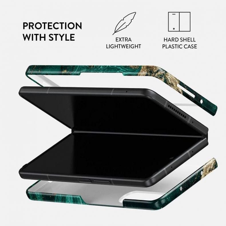 BURGA Tough dėklas Samsung Galaxy Fold4 Emerald Pool