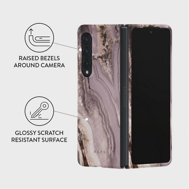 BURGA Tough dėklas Samsung Galaxy Fold4 Golden Taupe