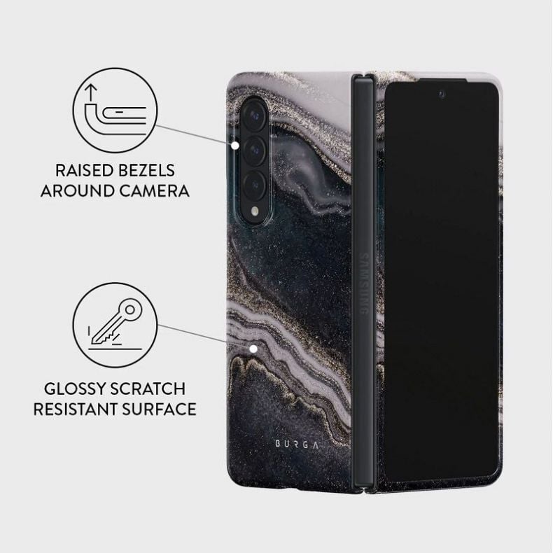 BURGA Tough dėklas Samsung galaxy Fold4 Magic Night