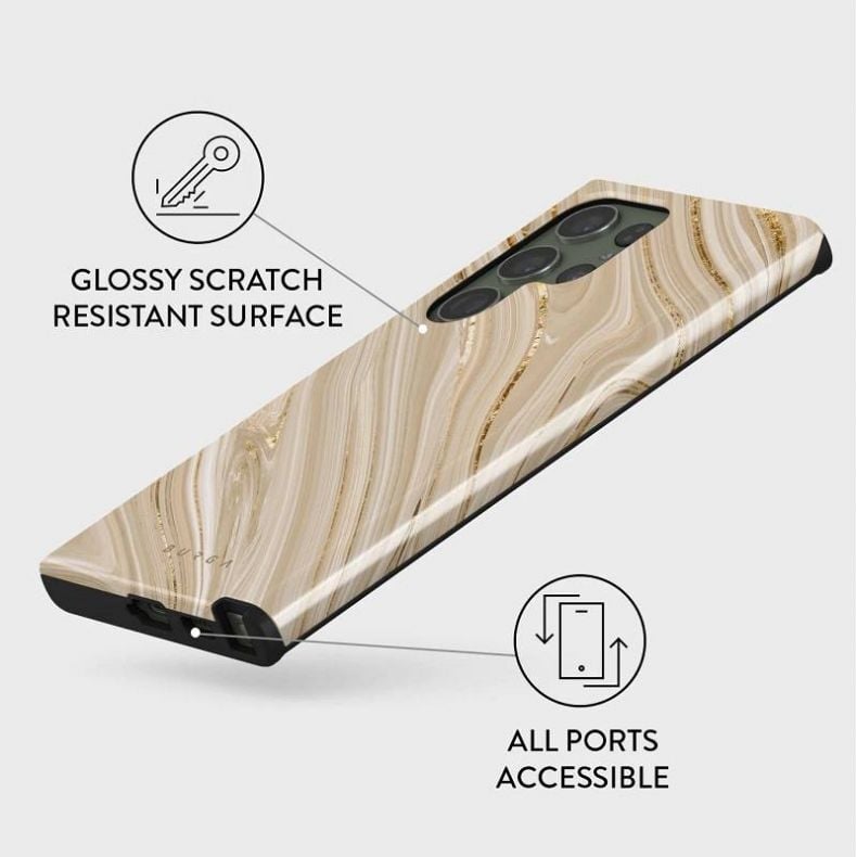 BURGA Tough dėklas Samsung Galaxy Flip4 Full Glam 