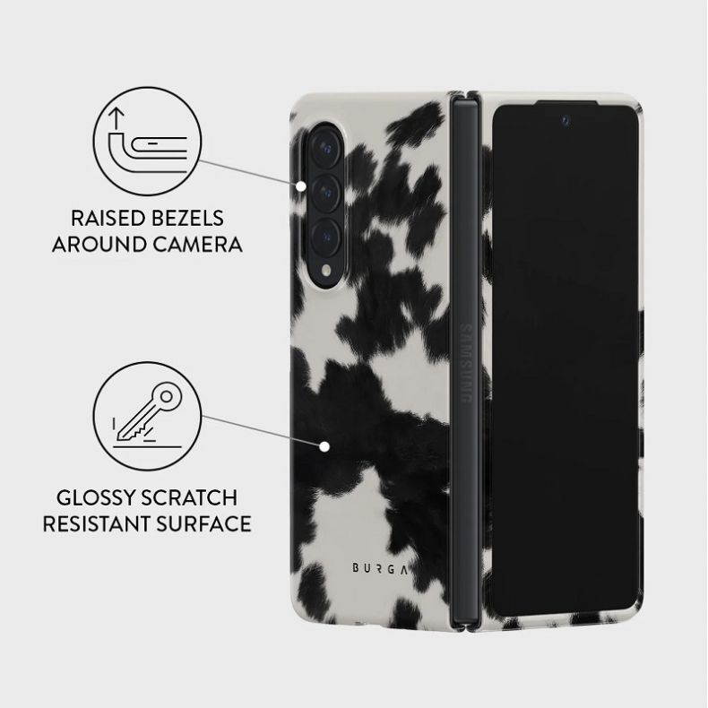 BURGA Tough dėklas Samsung Galaxy Fold4 Achromatic