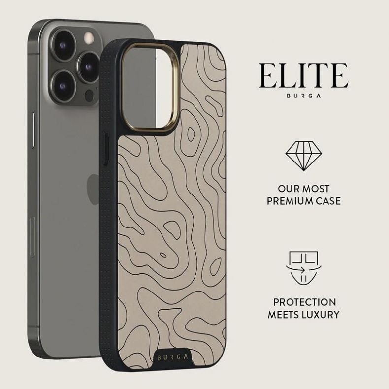 BURGA Elite Gold dėklas iPhone 14 Pro Max Wild Terrain