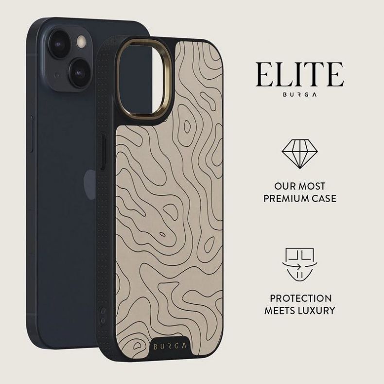 BURGA Elite Gold dėklas iPhone 14 Wild Terrain