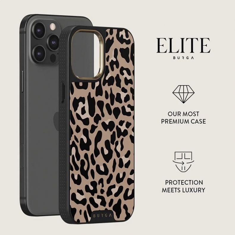 BURGA Elite Gold dėklas iPhone 12 Pro Pure Instinct