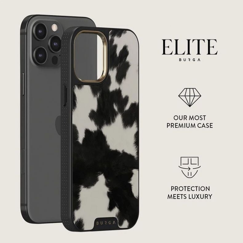 BURGA Elite Gold dėklas iPhone 12 Pro Max Achromatic