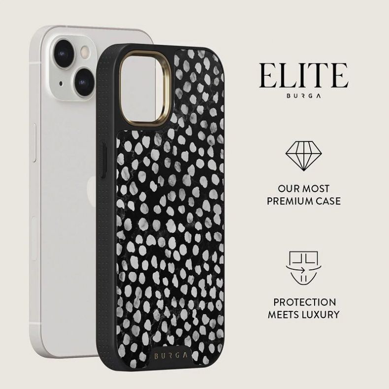 BURGA Elite Gold dėklas iPhone 13 Night Sky