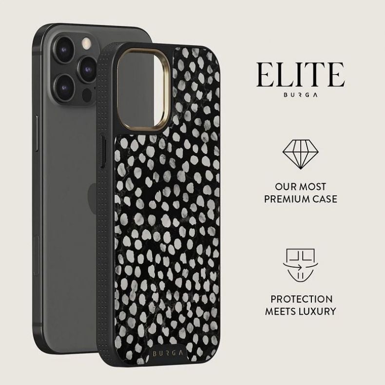 BURGA Elite Gold dėklas iPhone 12 Pro Max Night Sky