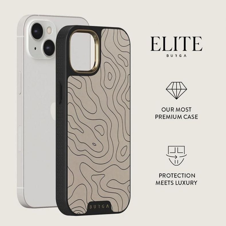 BURGA Elite Gold dėklas iPhone 13 Wild Terrain