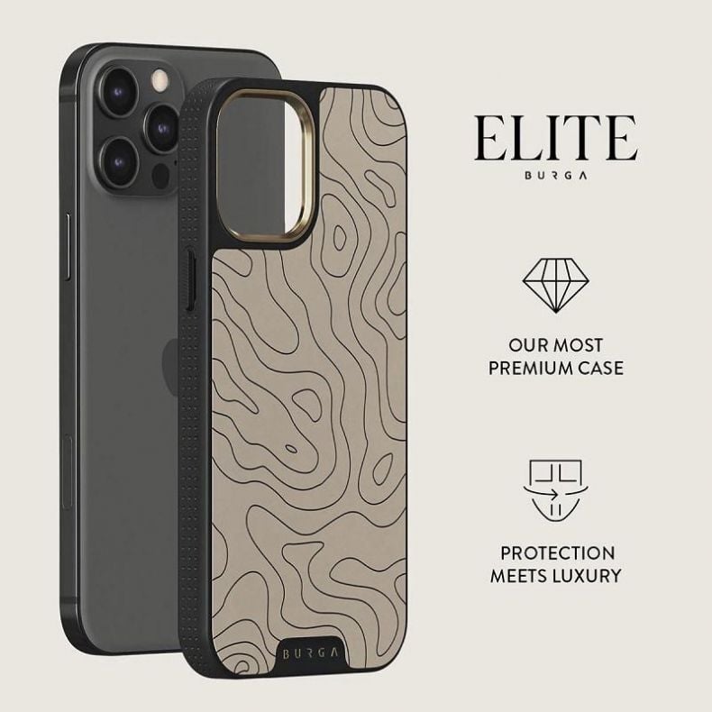 BURGA Elite Gold dėklas iPhone 12 Pro Max Wild Terrain