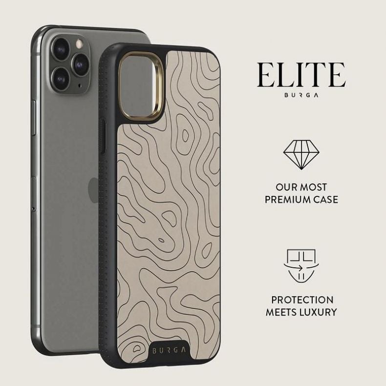 BURGA Elite Gold dėklas iPhone 11 Pro Max Wild Terrain