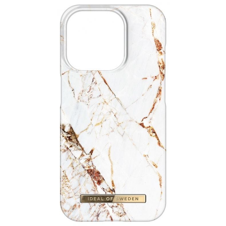 IDEAL OF SWEDEN dėklas iPhone 15 Pro Carrara Gold