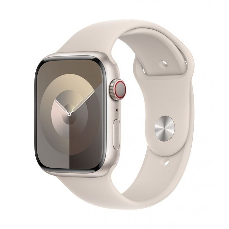 Apple Watch Series 9 GPS 45mm išmanusis laikrodis Starlight aluminium ( baltas), 1 nuotrauka