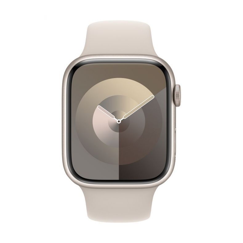 Apple Watch Series 9 GPS+Cellular 45mm išmanus laikrodis Starlight Aluminium Case with Starlight Spo