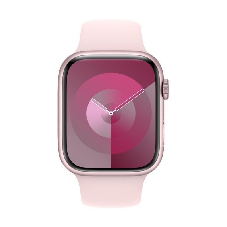 Apple Watch Series 9 GPS+Cellular 45mm išmanus laikrodis Pink Aluminium Case with Light Pink Sport B