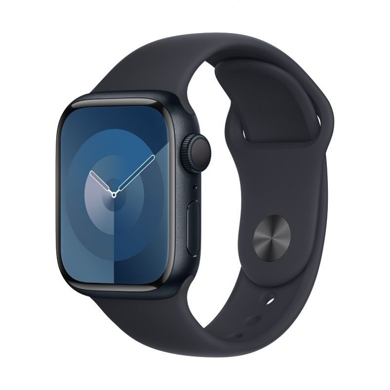 Apple Watch Series 9 GPS + Cellular 45mm išmanusis laikrodis Midnight Black ( Juodas), 1 nuotrauka