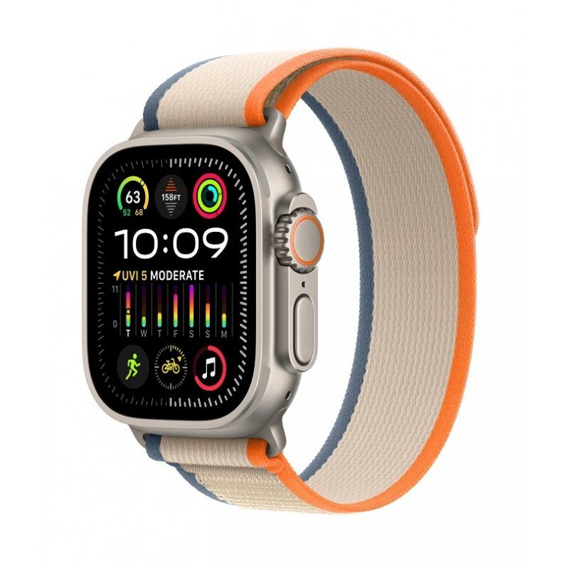Apple Watch Ultra 2 GPS + Cellular, 49mm išmanusis laikrodis Orange (oranžinis), 1 nuotrauka