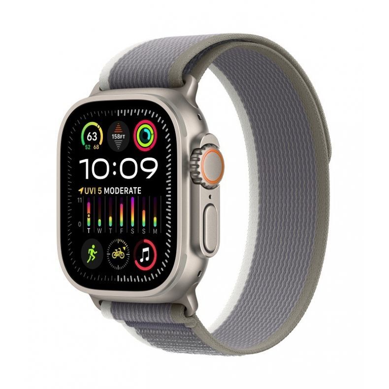 Apple  Watch Ultra GPS + Cellular, 49mm - M/L išmanusis laikrodis Grey (pilkas), 1 nuotrauka
