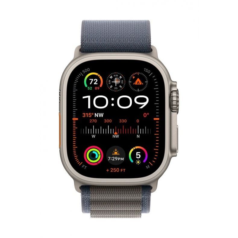 Apple Watch Ultra 2 GPS + Cellular, 49mm, Medium išmanus laikrodis Blue (mėlynas), 2 nuotrauka