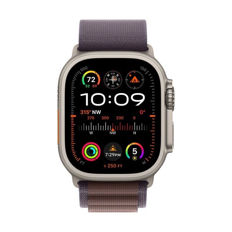 Apple Watch Ultra 2 GPS + Cellular, 49mm, Medium išmanus laikrodis Purple (violetinis), 2 nuotrauka