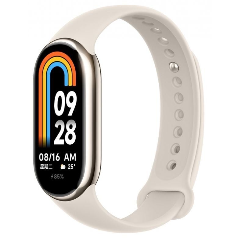 XIAOMI Smart Band 8 išmanioji apyrankė auksinė