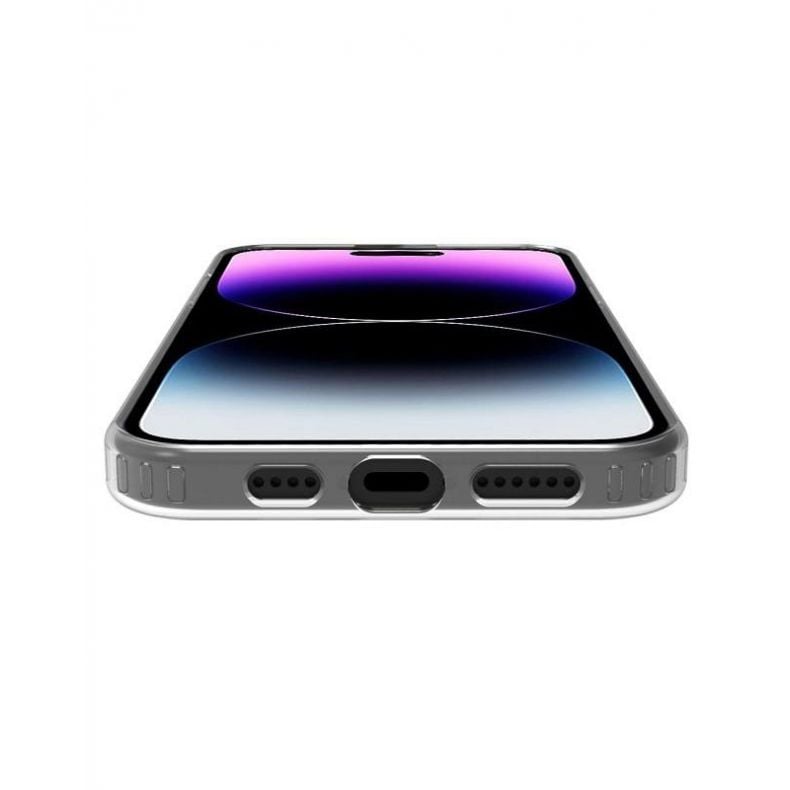 Celly Magsafe iPhone 15 Pro Max apsauginis dėklas Clear (skaidrus), 4 nuotrauka