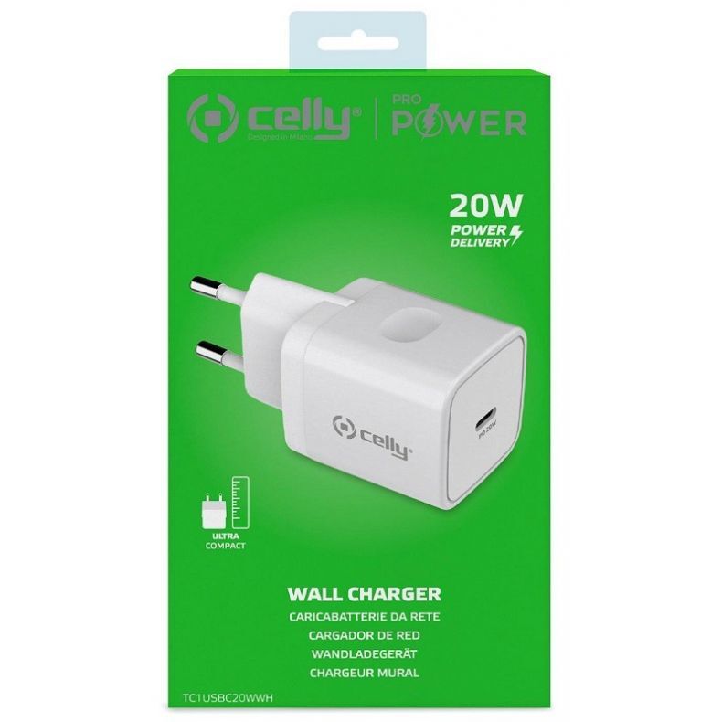 CELLY Tinklo įkroviklis USB-C 20W