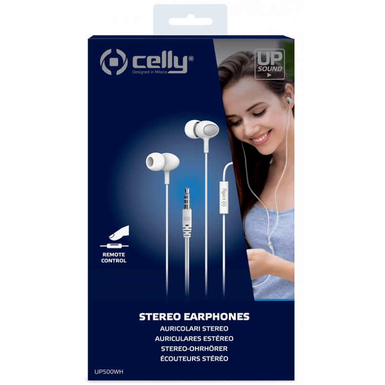 CELLY 3.5mm ausinės baltos