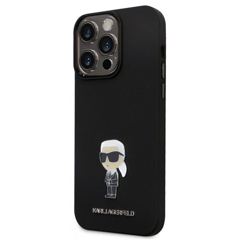 KARL LAGERFELD silikoninis dėklas iPhone 15 Pro Max