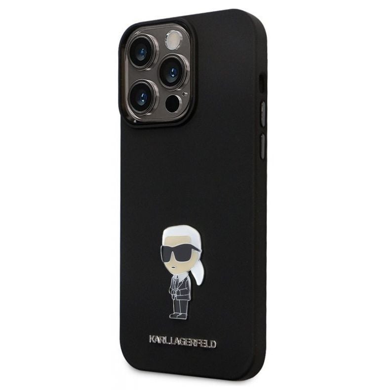 KARL LAGERFELD silikoninis dėklas iPhone 15 Pro