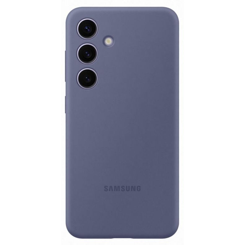 SAMSUNG Galaxy S24 silikoninis dėklas violetinis