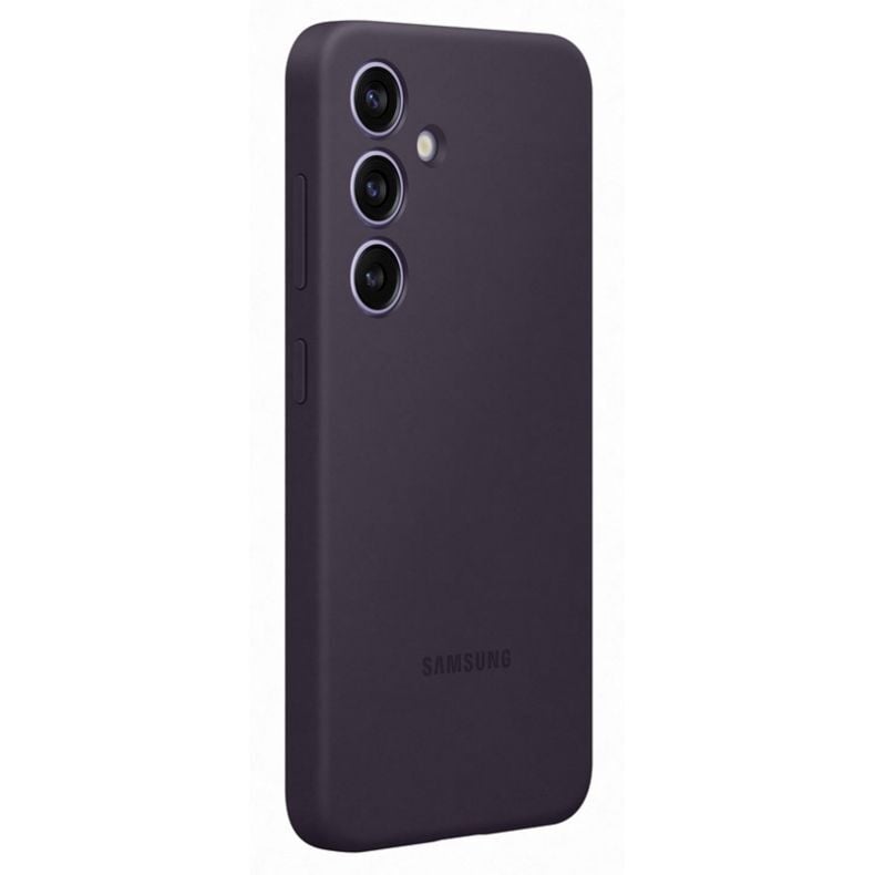 SAMSUNG Galaxy S24 silikoninis dėklas tamsiai violetinis