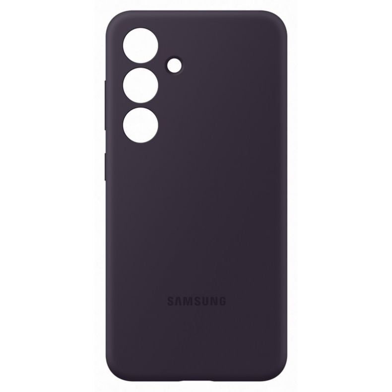 SAMSUNG Galaxy S24+ silikoninis dėklas tamsiai violetinis