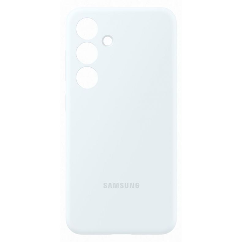 SAMSUNG Galaxy S24+ silikoninis dėklas baltas