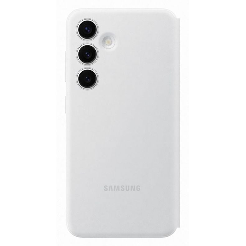 SAMSUNG Galaxy S24 Smart View dėklas baltas