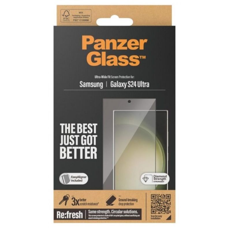 PANZERGLASS grūdintas apsauginis stikliukas Samsung Galaxy S24 Ultra