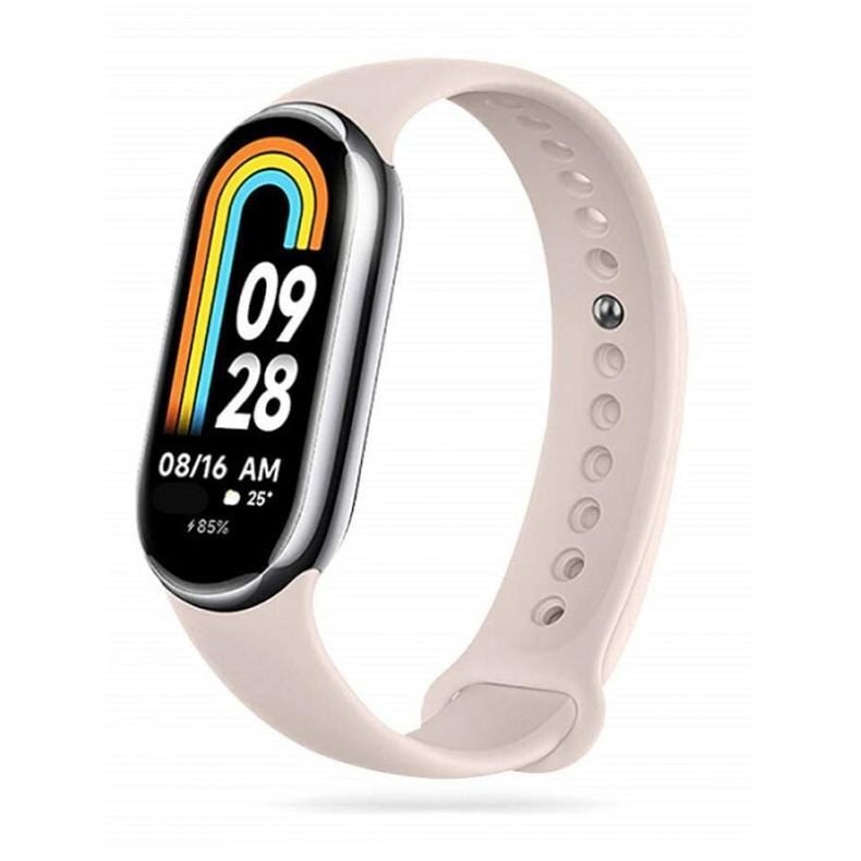 Xiaomi band 8 išmanios apyrankės dirželis beige spalvos