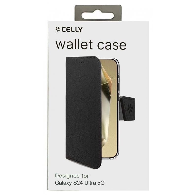 CELLY Samsung Galaxy S24 Ultra Wallet dėklas 1 nuotrauka